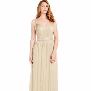 Gold formal gown